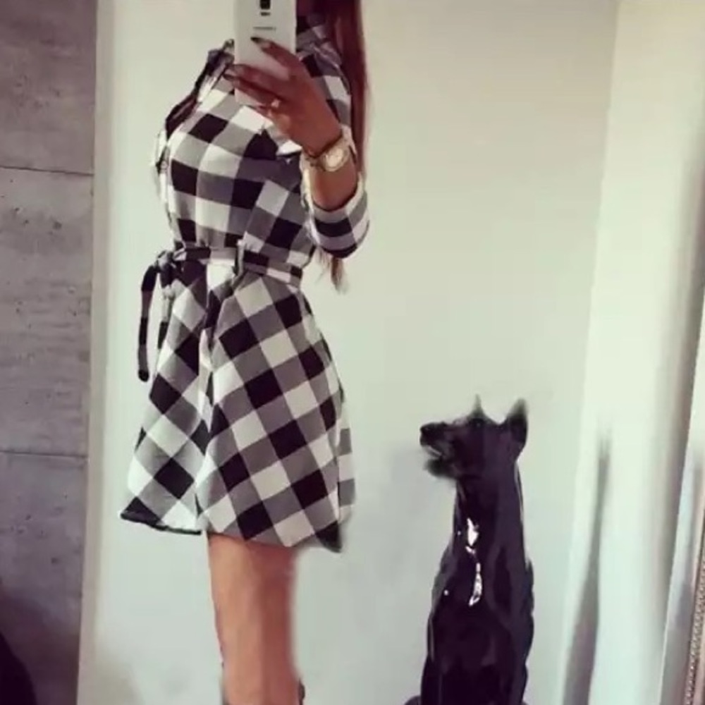 Flannel❌NIGHT OUT ❌❌ 🔴 Spring  Dress - Picture 4 of 8